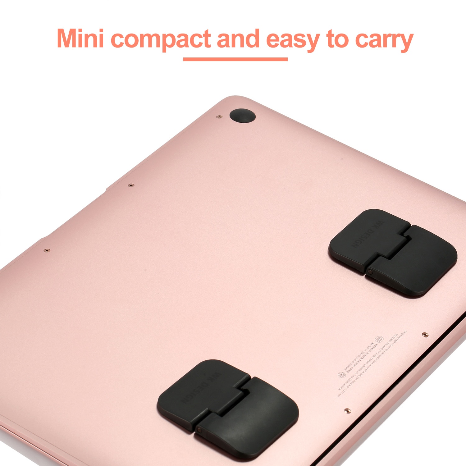 2PCS Portable Foldable Mini Laptop Notebook Tablet Keyboard Cooling Risers Stand Holder Bracket for Offices Home