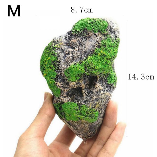 1PC Floating Rock Suspended Artificial Stone Aquarium Decor Fish Tank Decoration Floating Pumice Flying Rock Ornament S/M/L: M