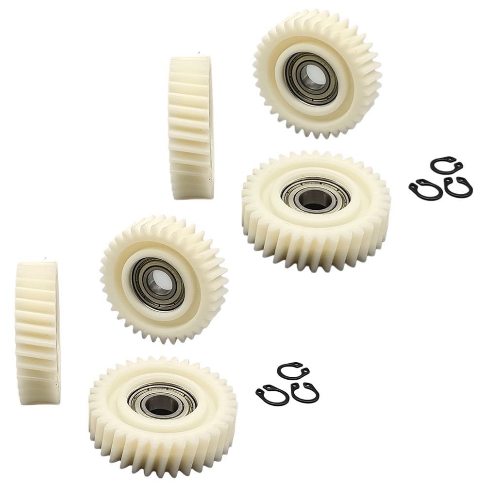 Kit d'embrayage d'engrenage de moteur de vélo électrique, nylon pour engrenage hélicoïdal, engrenage planétaire de moteur de moyeu, roulement 608, accessoire de cyclisme, 31T, 35T, 36T, 6 pièces