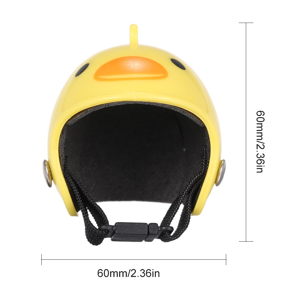 Casque de poulet, mignon chapeau d'oiseau, casquette ajustable pour petits animaux, Protection dure, pour poulet, canard, oiseau, volaille
