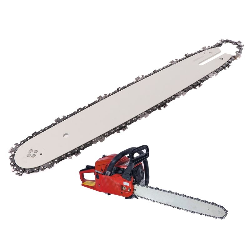 Barra de guía duradera de 16 pulgadas y cadena de sierra LP 50DL de 3/8 pulgadas, accesorios de cadenas para STIHL MS170, MS180, MS250, 1 Juego