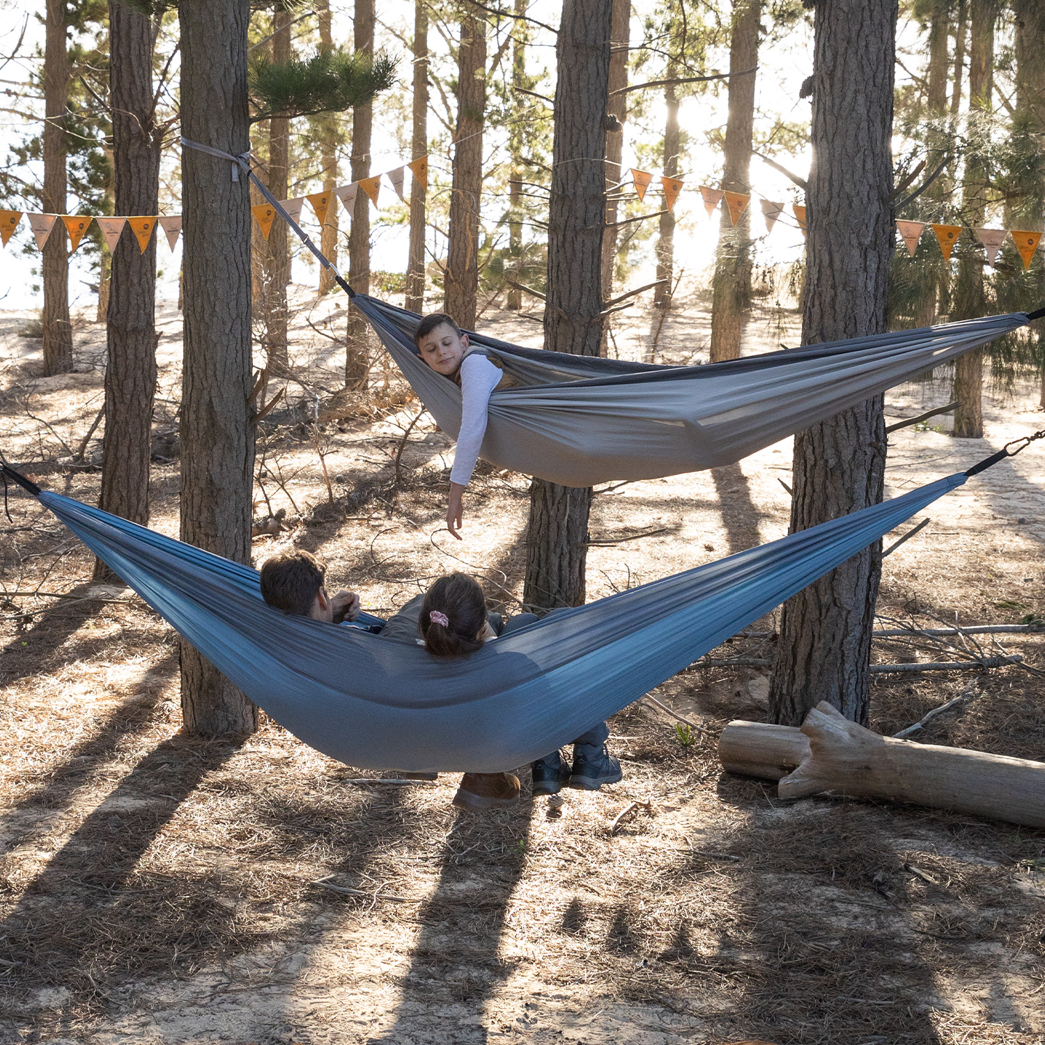 Amaca da campeggio ultraleggera Naturehike amaca da esterno singola doppia antiribaltamento attrezzatura per amaca da campeggio selvaggia