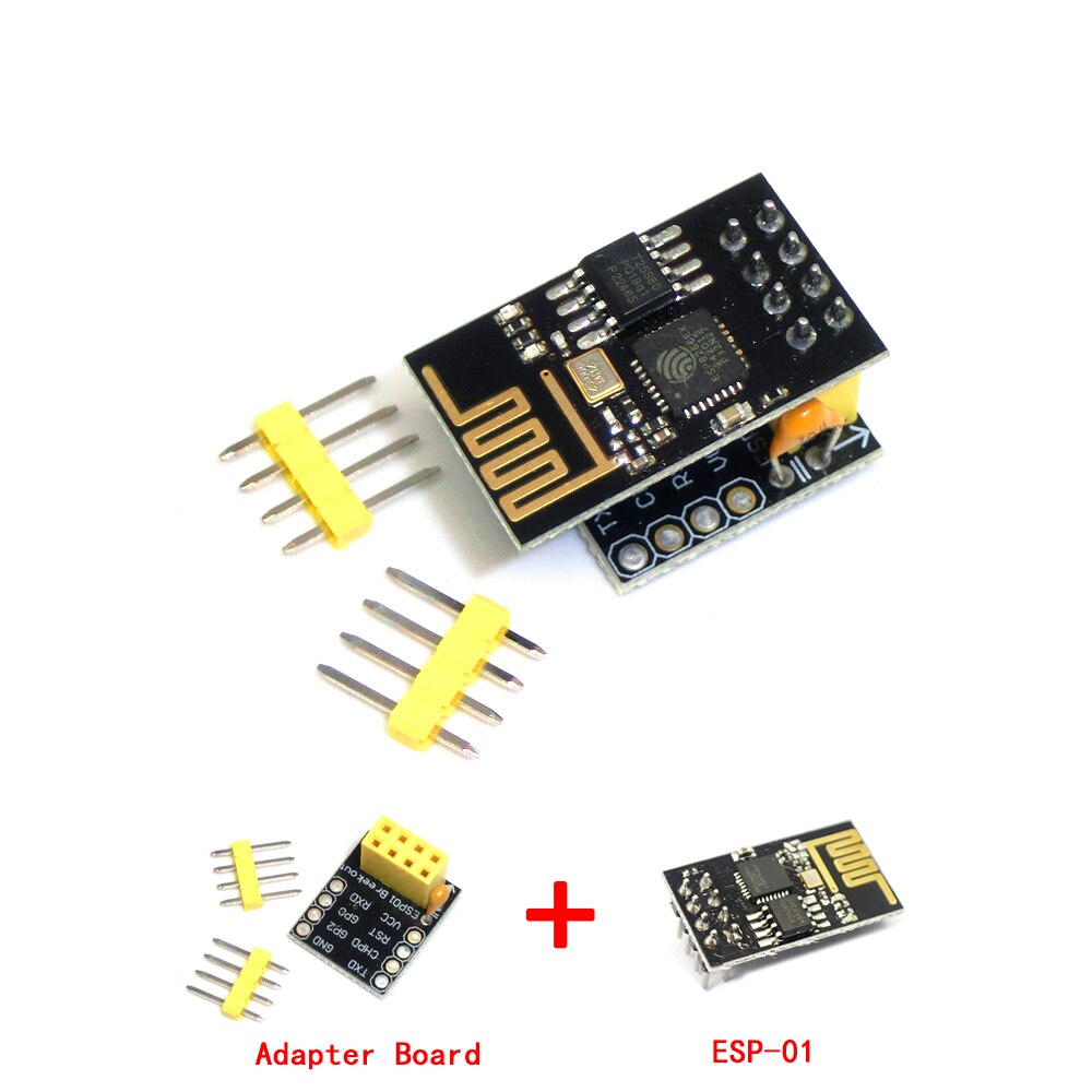 ESP8266 5V Wifi Relais Module DHT11 Rgb Led Controller Dingen Smart Home Afstandsbediening Schakelaar Telefoon App Usb Naar ESP8266 Adapter: Adapter with ESP01