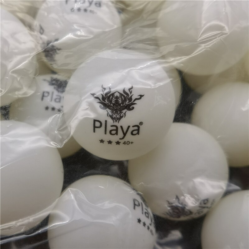 Playa Ping Pong Material Table Tennis Balls 3 Star 40+ ABS Plastic Ping Pong Balls Table Tennis Training Balls