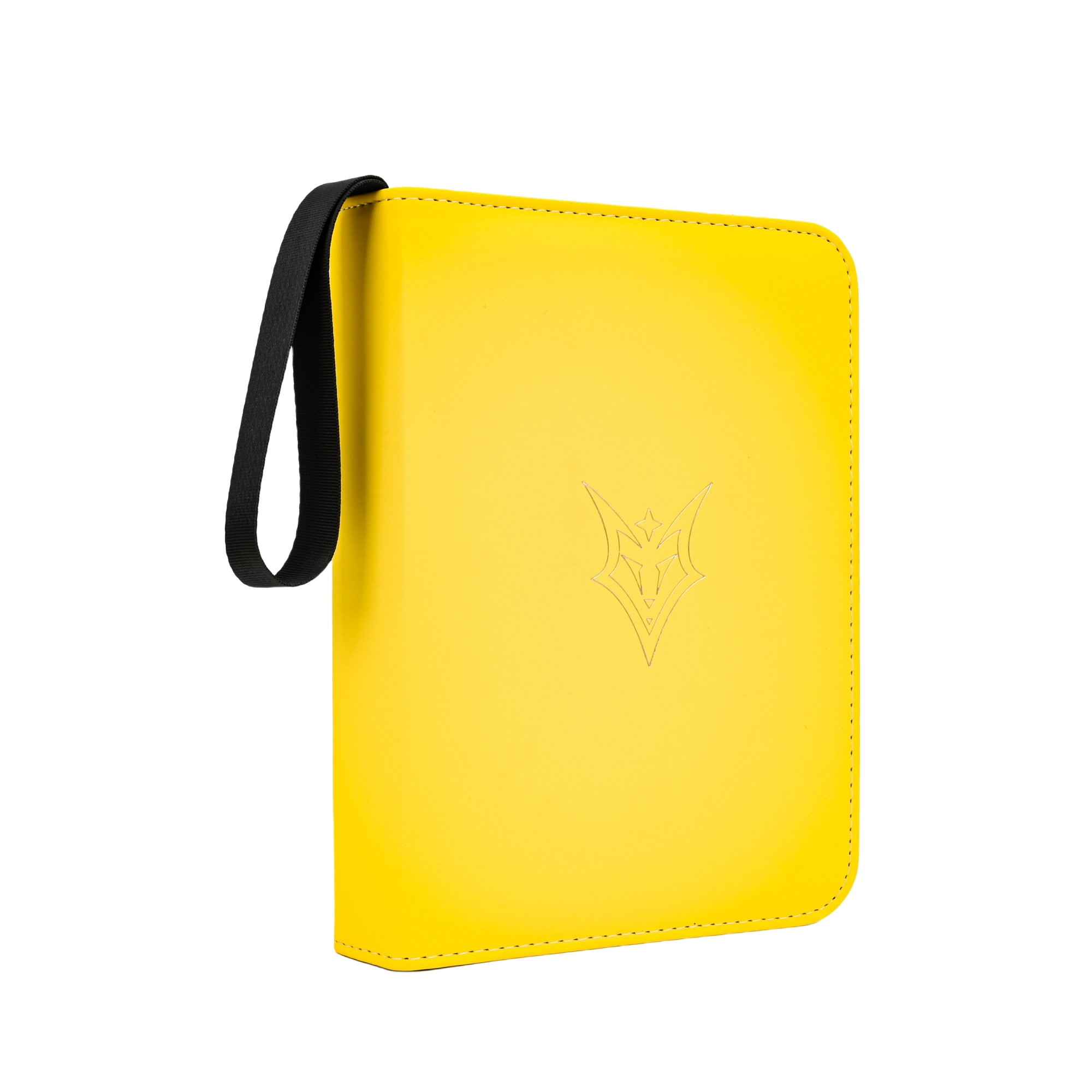 Trading Card Binder, 4 Pocket Card Set Binder for Photo Album Set TCG Game Cards, 50 Activity Pages, 400 Pockets, 400 Trading Ca: Yellow