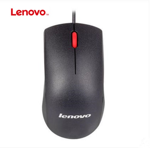 Lenovo – souris optique filaire M120/M120 Pro, 1000DPI, Mini molette 3D, USB
