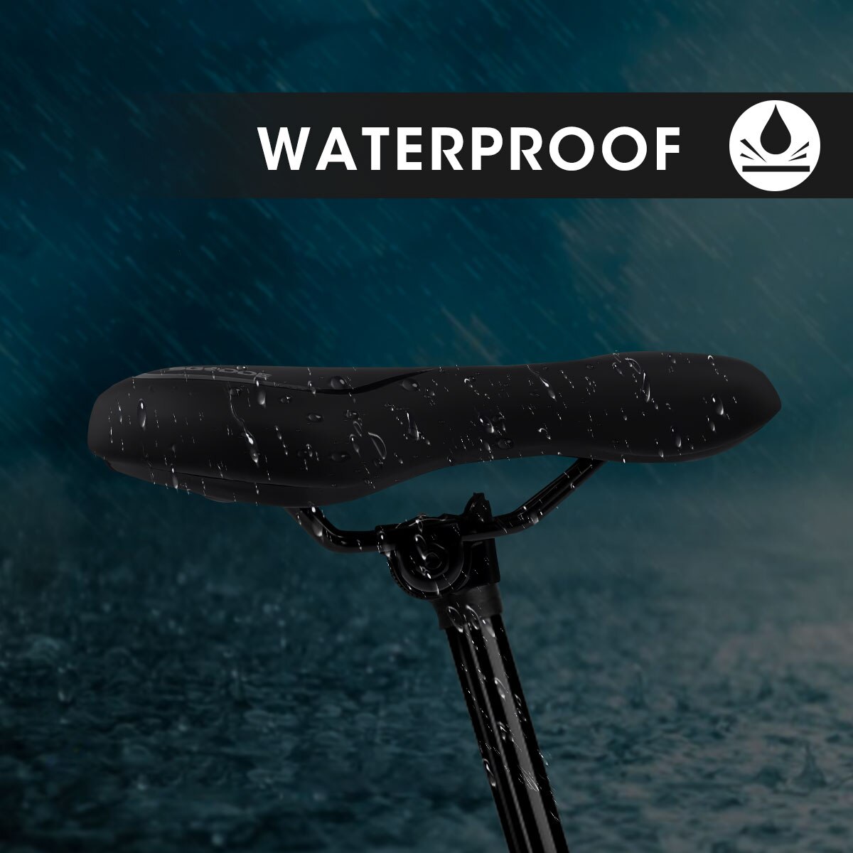 SGODDE, sillín de bicicleta de Gel de sílice transpirable con hueco, asiento MTB, almohadilla para bicicleta de carretera, almohadilla de asiento de repuesto para bicicleta, piezas para bicicleta de ciclismo