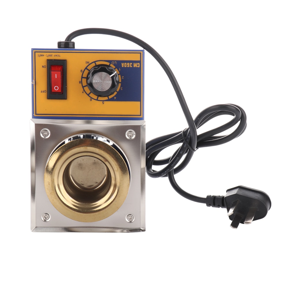 100W CM-360A Lead-Free Adjustable Temperature Tin Furnace Temperature Controlled Soldering Pot Melting Tin