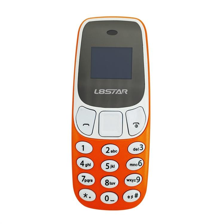 L8star 100% Originale Imei Variabile Sbloccato Mini Telefono Voce Magica Mani Libere Auricolare Bluetooth Più Piccolo del Mondo di Sostegno Del Telefono: BM10 Orange