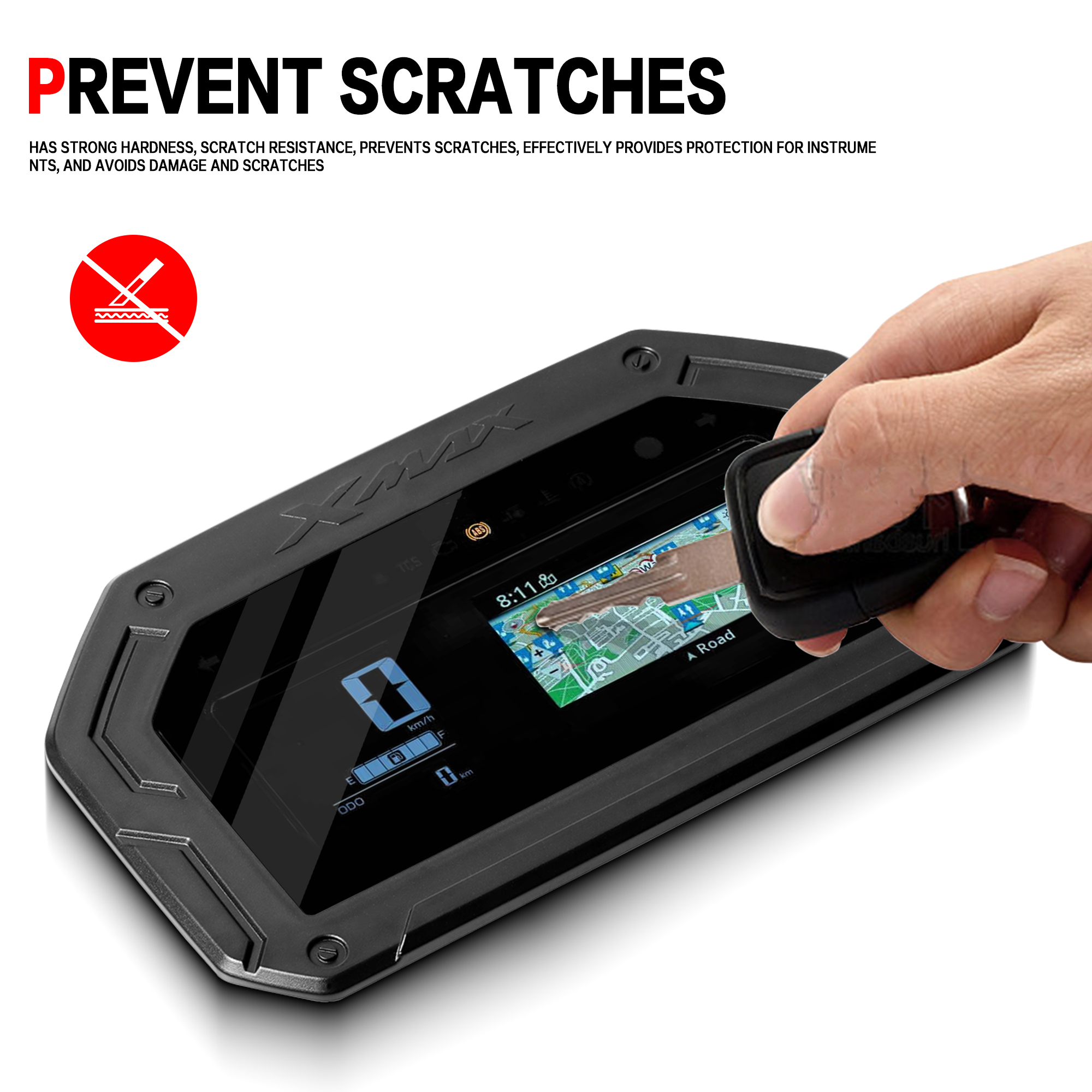Voor XMAX300 XMAX 300 2025 Instrument Zonneklep Cover Motorfiets XMAX300 xmax300 Scherm Zonnescherm Guard Bescherming Dashboard