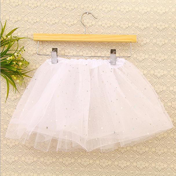 Baby Kids Skirt Girls Princess Stars Glitter Dance Tutu Skirt Sequins Party Dance Ballet Tutu Skirts Children Chiffon