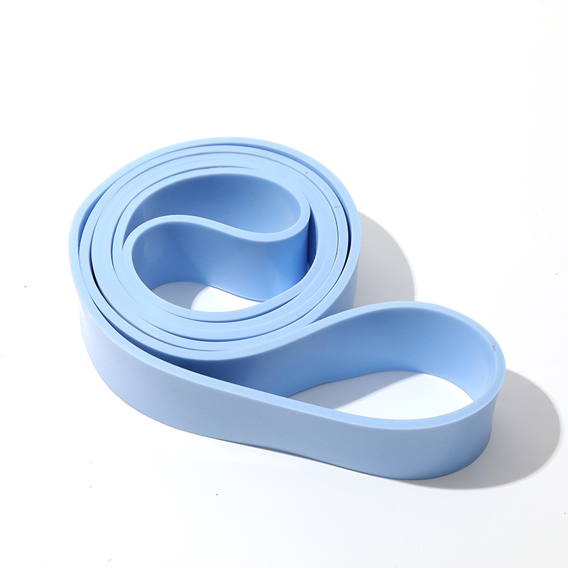Tpe-yoga-übungsband, elastisches band, fitnessgerät, widerstandsband, klimmzugband, hilfszugband, heimfitnessgerät, elastischer yogagurt