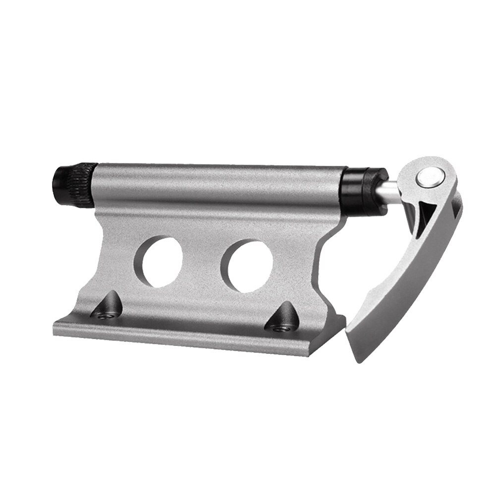 Mtb Weg Mountainbike Voorvork Standhouder Draagbare Fiets Quick Release Vaste Klem Voor Auto Travelling Rijden Levert: Silver