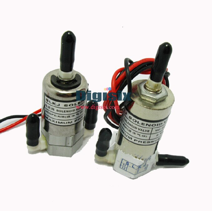 Inkjet Printer Solenoid Valve Electric Valve 3way 24v Dc Solenoid Valve For Solvent Printers