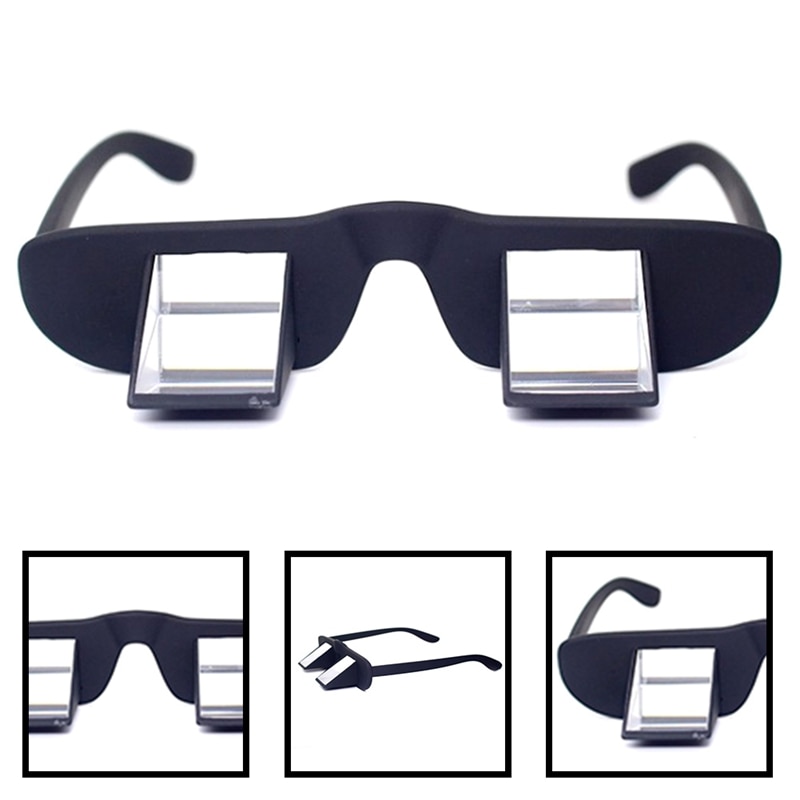 Lazy Refractive Glasses Climbing Goggles Prism Spectacles Reanding Watching TV Polarization Ergonomic Hiking