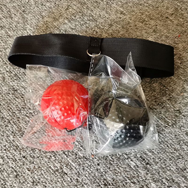 Head-mounted Boxing Training Ball Speed Response Ball Boxing Magic Ball Decompression Ball PU Foam Ball