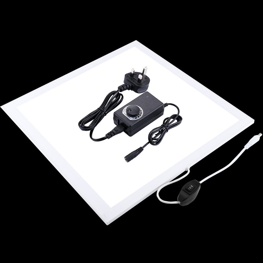 PULUZ Fotografie Softbox + LED Video Lamp Panel Acryl Materiaal voor Foto Schieten Tent Box Geen Polar Dimmen Licht