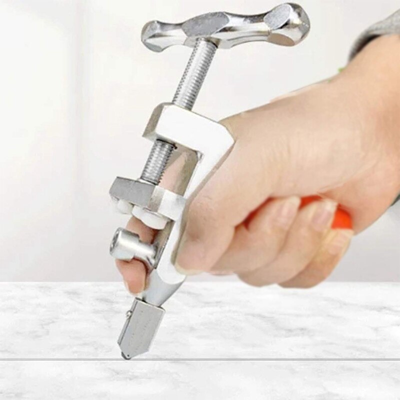 ! handgreep keramische tegelverdeler mes handmatige afbakening rol type glas t-snijder opener breker constructie