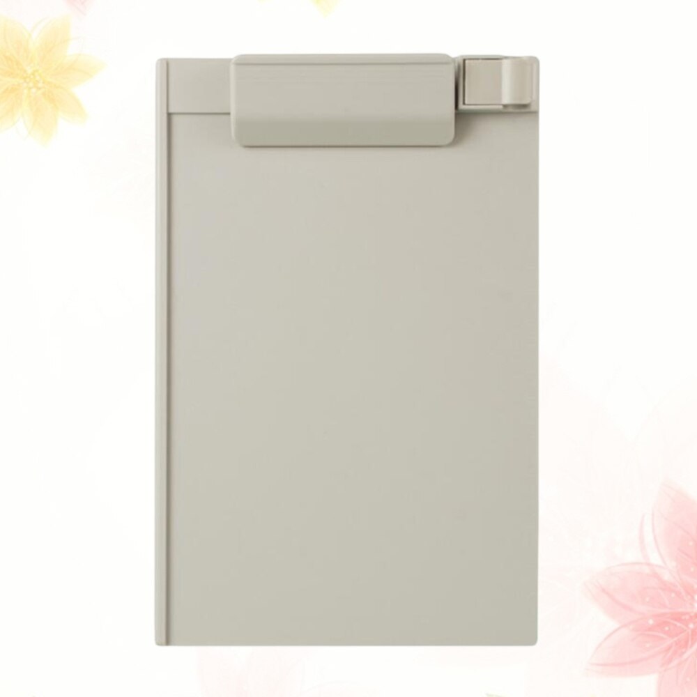 A5 Clipboard Profile Clip Hardboard Paper Holder Writing Folders for School Classrooms Office (Sky-blue)