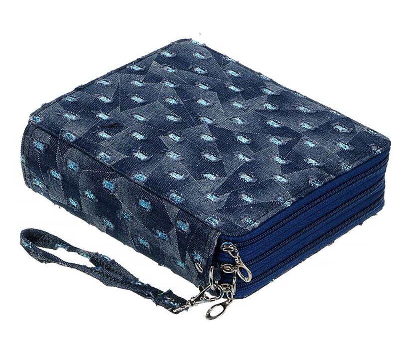 Stort 120 hullers skolepenalhus til pige straffetaske sød kawaii penalhus stor kapacitet patronæske opbevaring brevpapirsæt: Stil 04