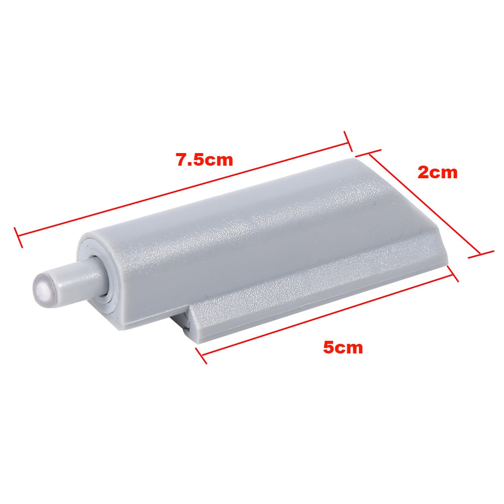 10Pcs/Lot Push To Open System Damper Buffer For Cabinet Door Plastic Tip Door Stopper Deurstopper Open Door Damper System