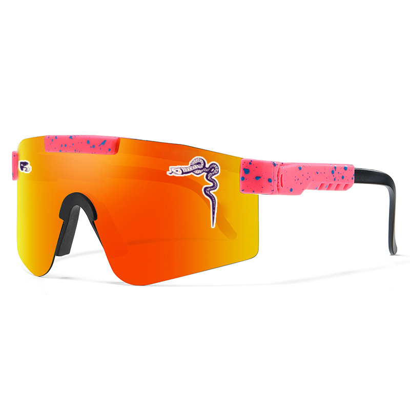 Gafas deportivas para hombre y mujer, gafas de sol para ciclismo, gafas para exteriores, piernas dobles, bicicleta, vista amplia, gafas a prueba de viento para Mtb UV400