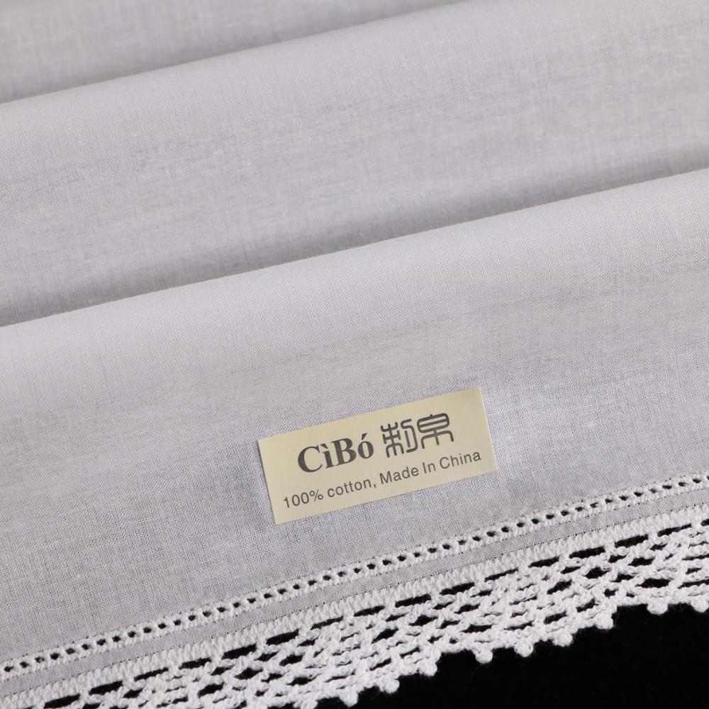 C006: Weiß Prämie baumwolle spitze taschentücher häkeln taschentücher für frauen/damen hochzeit taschentuch