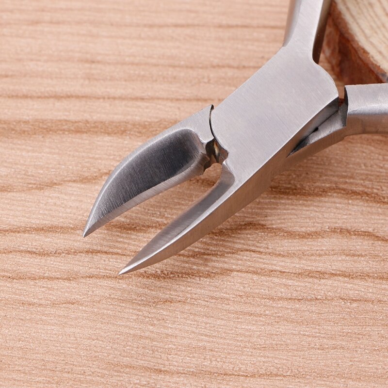 Stainless Steel Toe Nail Nipper Clipper Cutter Pedicure Tool T4MB