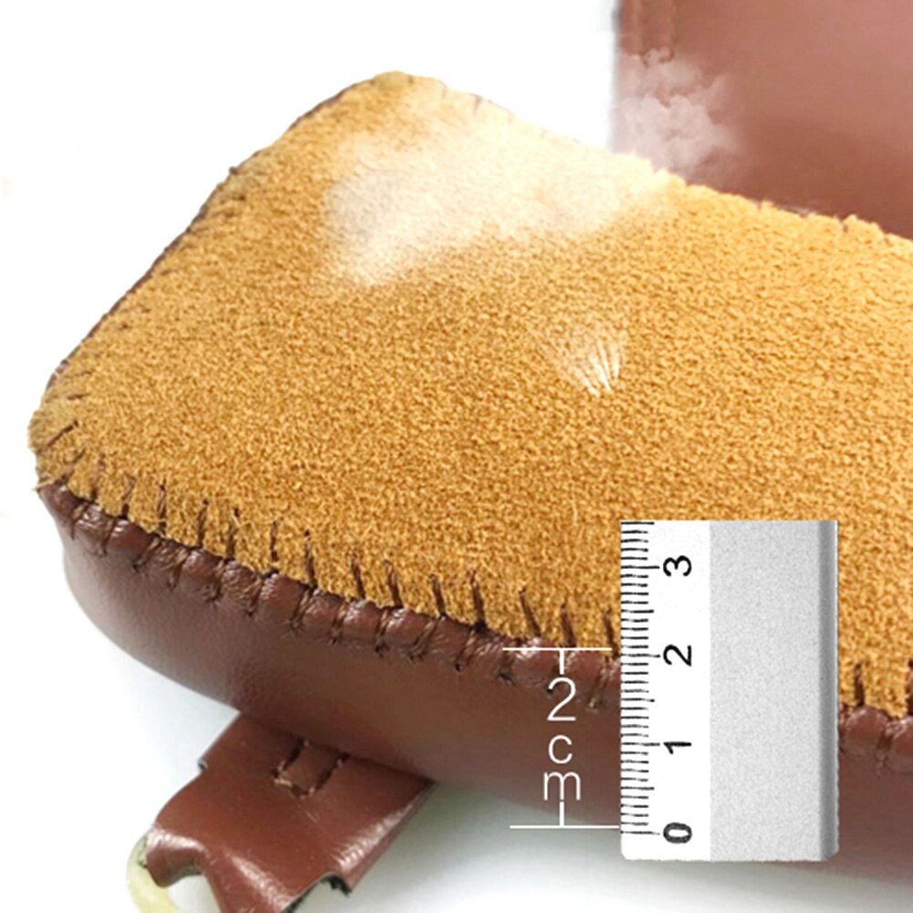 Violin Shoulder Rest 1/4 4/4 1/8 Beautiful Leather Chinrest Pad Padded Violin Chin Shoulder Fiddle Partners Musical Instruments