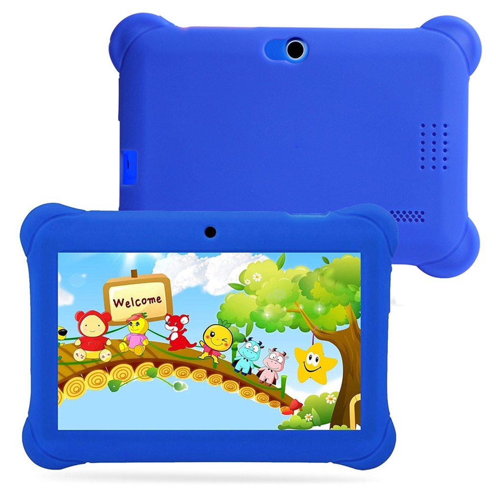 7inch KIDS Tablet WIFI Wireless Tablet PC UP TO 1.5GHZ A33 Quad Core Mali-400 MP GPU Capacitive Touch Screen: Blue
