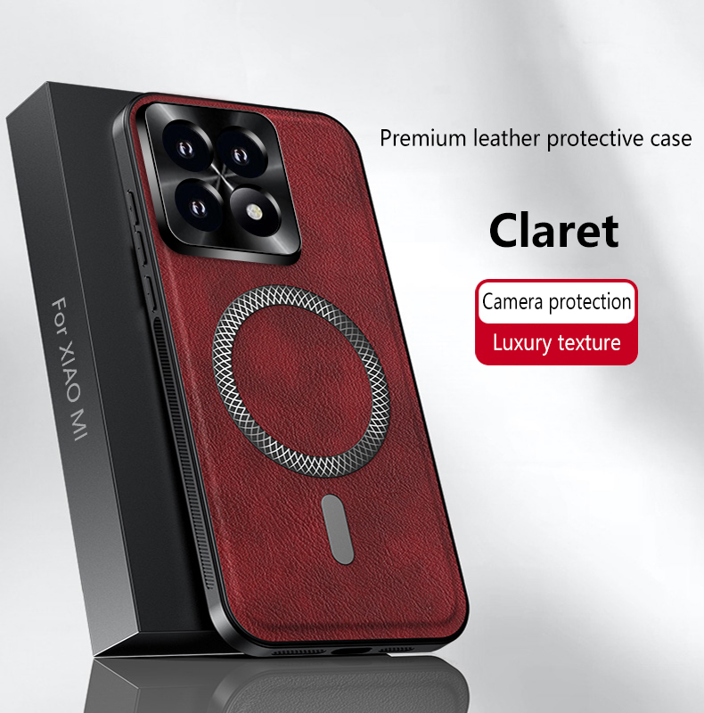 Case Voor Xiaomi 14T 13T Pro Case Cover Voor Xiaomi Mi 15 15s 14 13 12 12s Pro 5G Telefoon Case Xiaomi 15 14 Ultra Cover: Neopreen / Wijn Rood