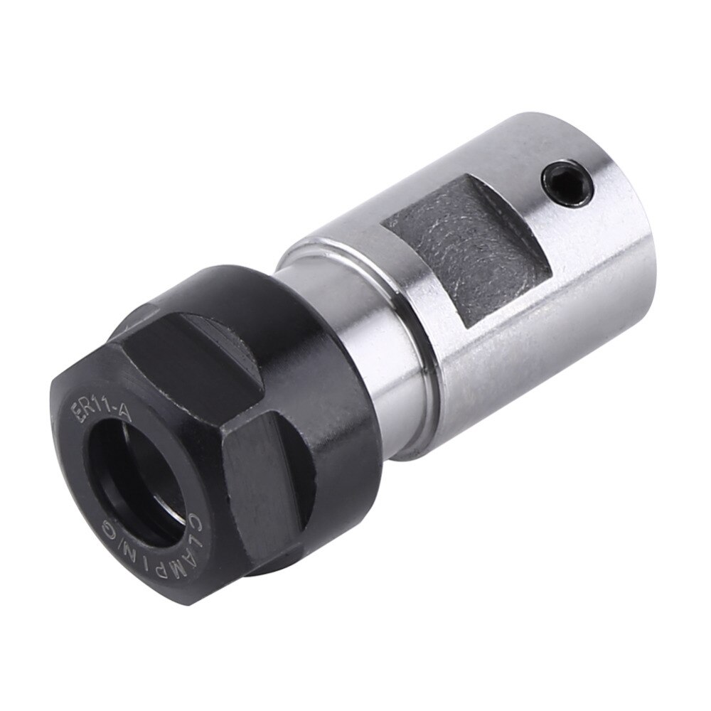 ER11 Stahl Spannzangen Spannfutter Spindel Verlängerung Stange Motor Welle Halter Innen 8MM Für CNC Fräsen Zubehör Spindel Frühling Collet