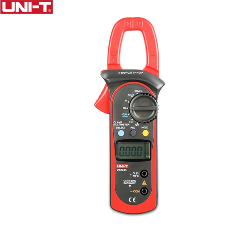 UNI-T UT203 UT204 UT204A Digitale Handheld Multimeter Tester Meter DMM CE AC DC Volt Amp