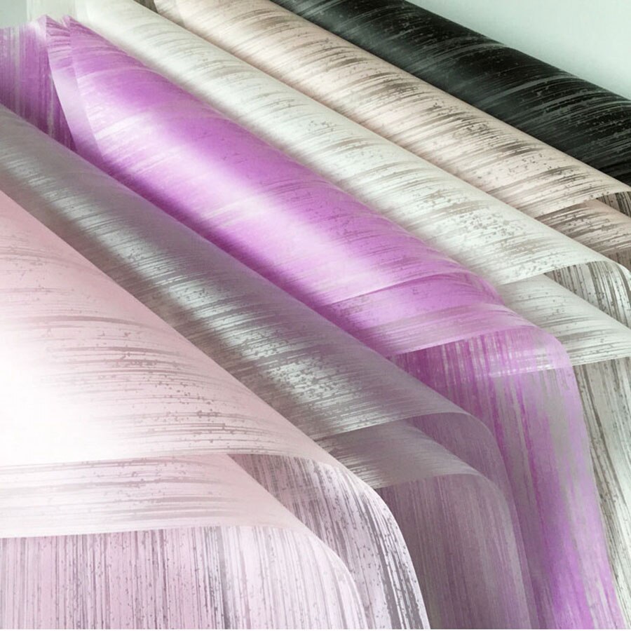 20Pcs/lot 58*58cm Florist Paper Graffiti Packing Waterproof Paper for Flower Bouquets Wrapping Craft for Christmas Party