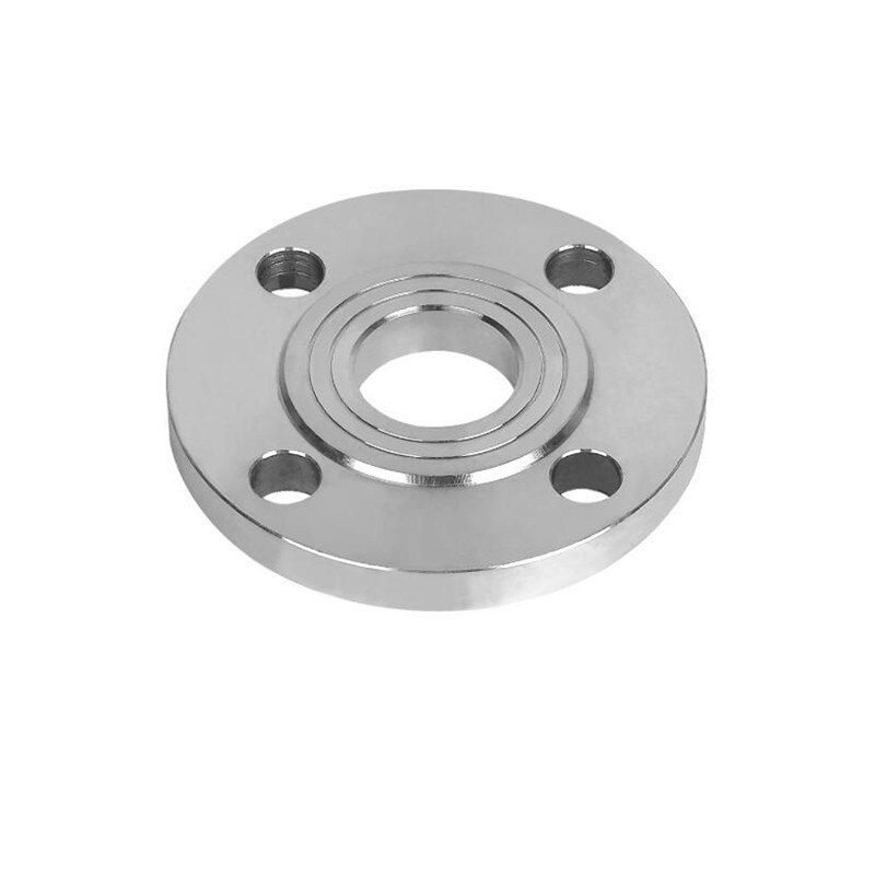 304 Stainless Steel PN10 Plated Flange With Four Bolt Holes DN15 Flange