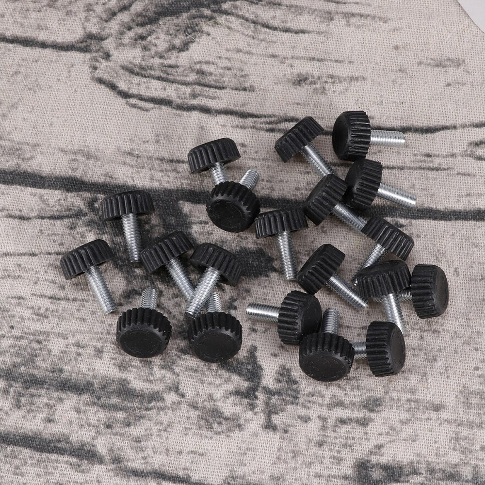20Pcs Stelpoot Unieke M6 Size Iron Praktische Voet Cup Nivellering Voet Slide Pad Voor Tafel Meubelen Stoel
