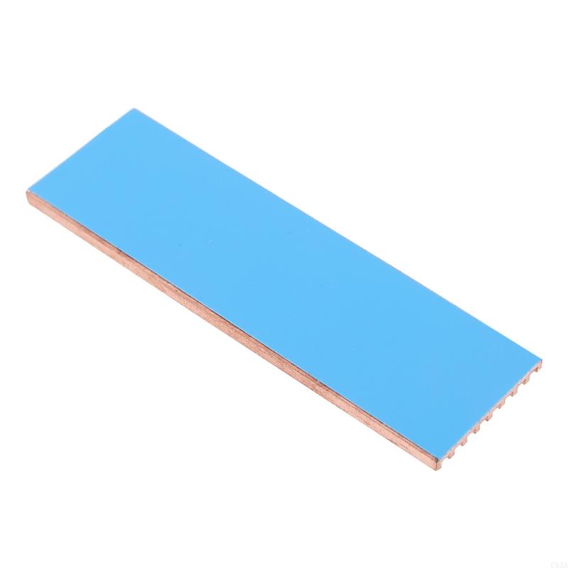 C63A Heatsink Cooler Heat Sink Thermal Conductive Adhesive for M.2 2280 PCI-E NVME SSD