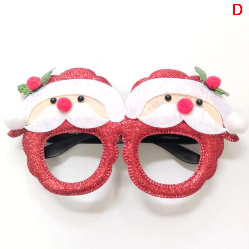 Christmas Photo Booth Prop Happy Year Christmas Photo Frame Props Wedding Christmas Party Decoration Navidad Decor Kids: D