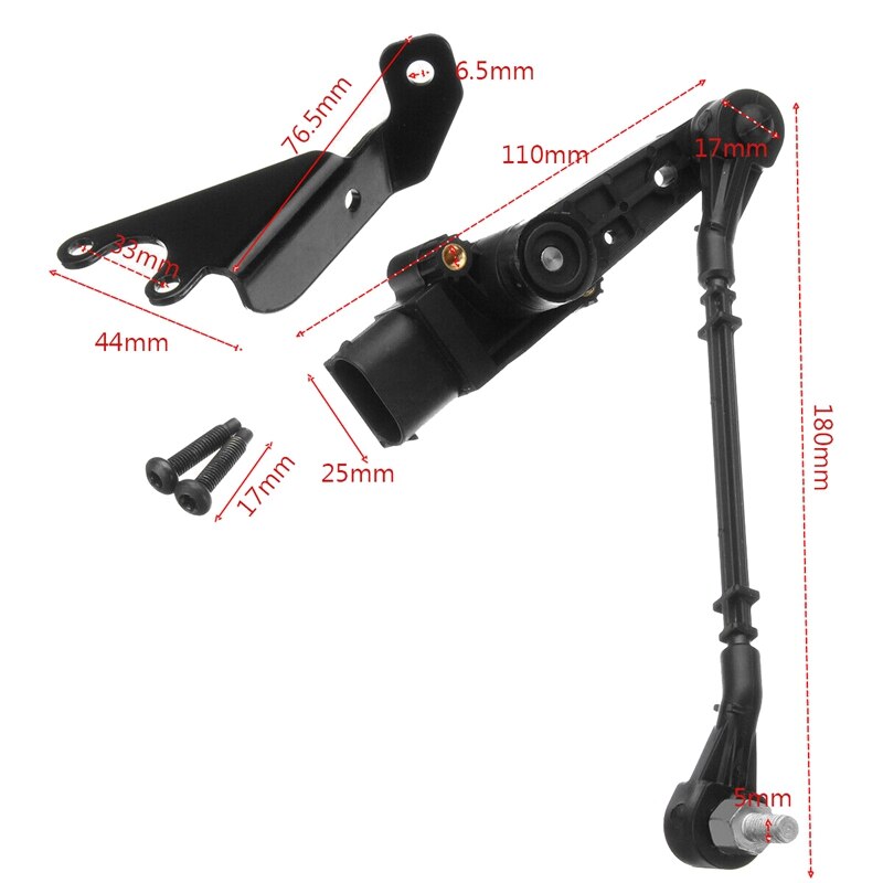 Car Suspension Headlight Height Level Sensor for Range Rover L322 LHS LR0206 RQH500430
