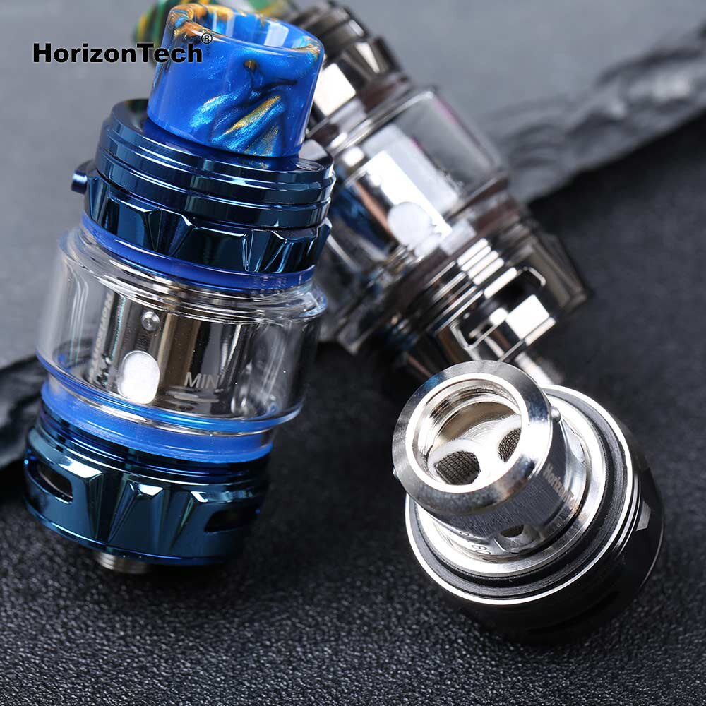 Original HorizonTech Falcon King Tank Bulb Vape Tank 6ml Capacity Atomizer Add 3pcs M1+ / M-Dual Coils Core Head E-Cigarette