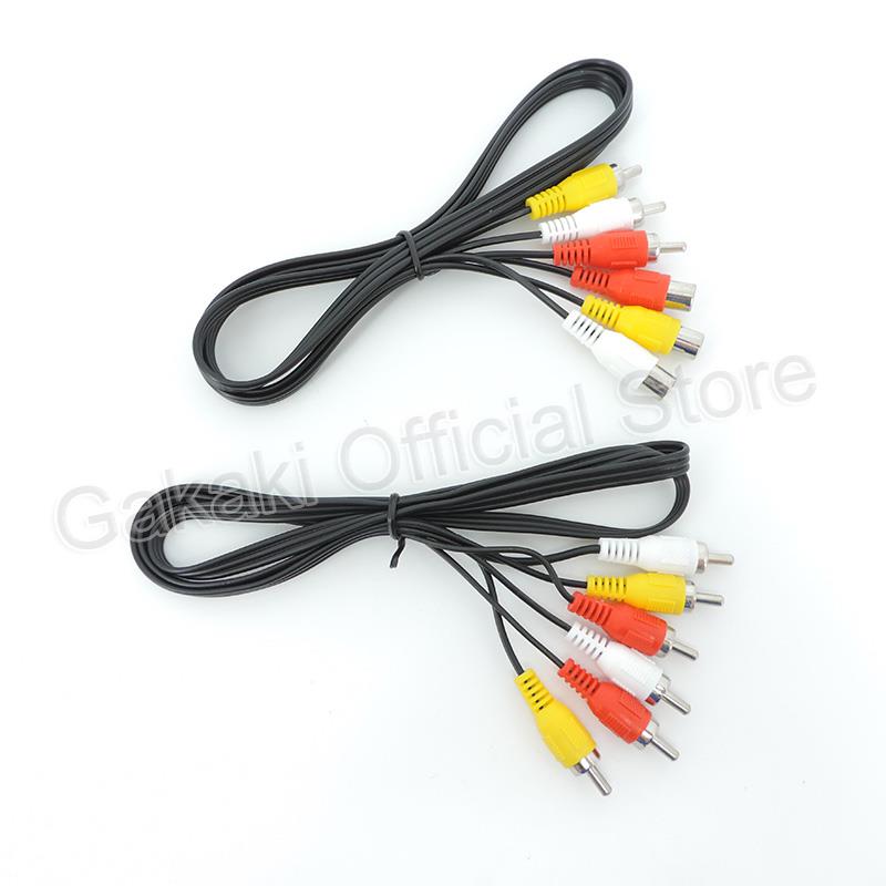 1 M/1.5 M/3 mètres 3 RCA mâle à 3 RCA mâle femelle connecteur Composite Audio vidéo AV câble d'extension câbles de prise