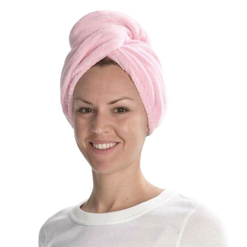 Microvezel badhanddoek haar droog snel drogend dames badhanddoek zachte douchekap hoed voor dames heren tulband hoofddoek badgereedschap