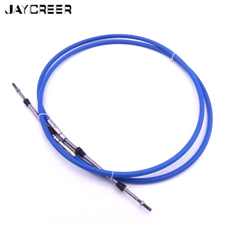 Jaycreer Buitenboordmotor Afstandsbediening Gashendel Shift Kabel Voor Yamaha Honda Nissan Tohatsu Suzuki Volvo Johnson......