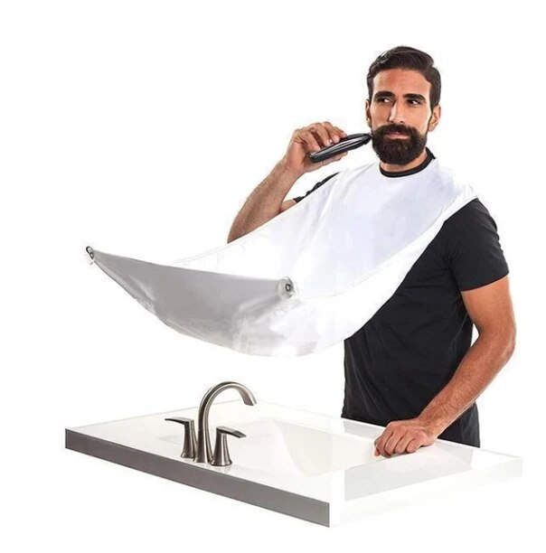Peigne barbe transparente pour hommes, outil de beauté pour les cheveux, modèles de garniture de la barbe pour hommes, modèle de style