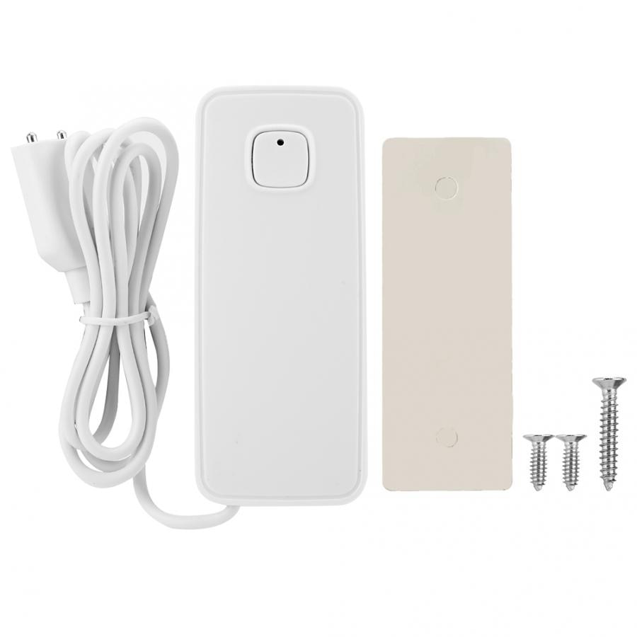 water leak sensor tuya Smart WiFi Wireless Water Flood Sensor Leak Detector Alarm APP Notification water detector