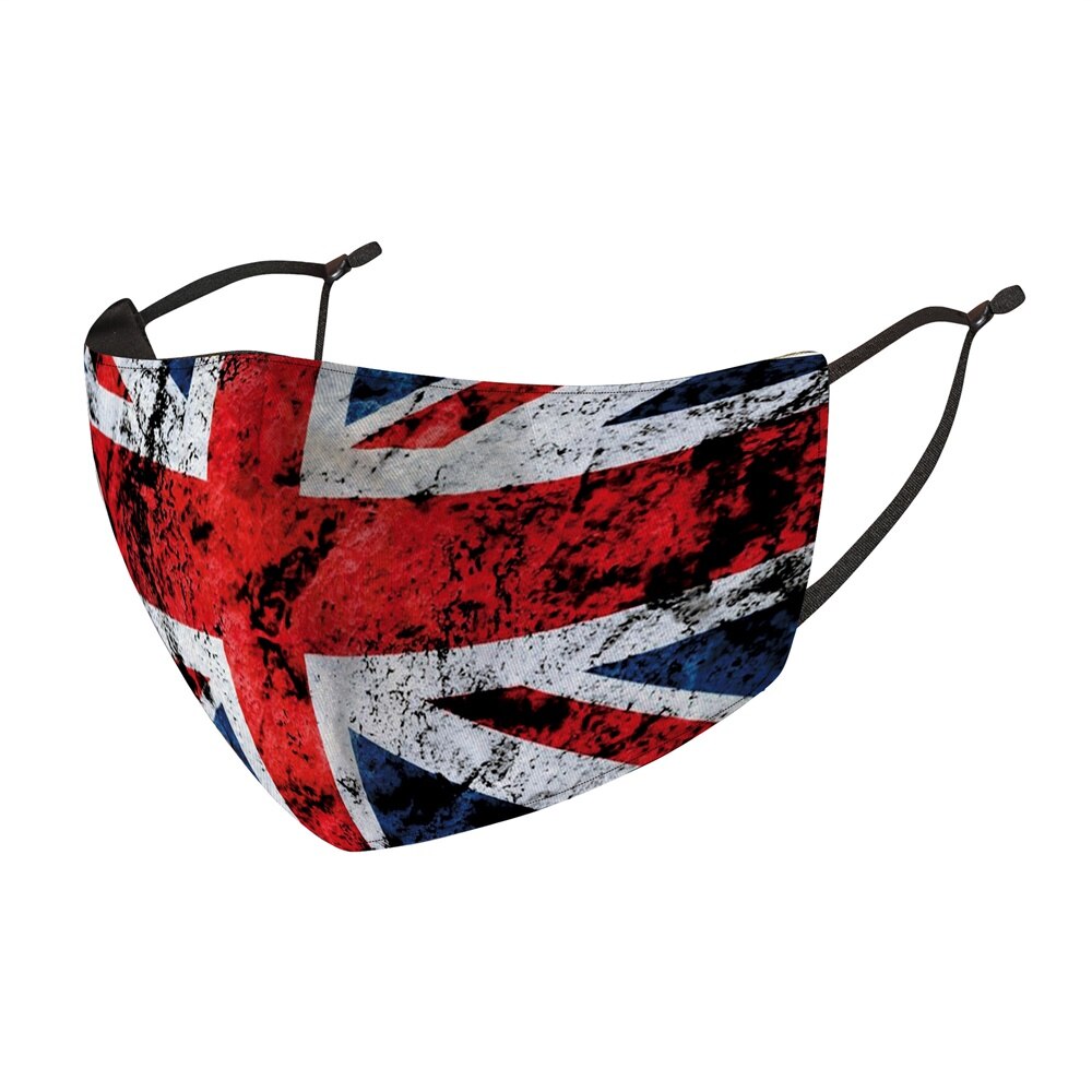 UNS UK BR Nationalen Flagge Gesicht Maske Erwachsene Staub Schutz Masken Stütze: 13