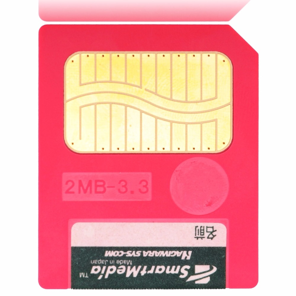 Sm-kort 2mb 4mb 8mb 16mb 32mb 64mb 128mb 3 volt 3v 3.3v smartmedia sm-hukommelseskort ægte til elektronisk enhed
