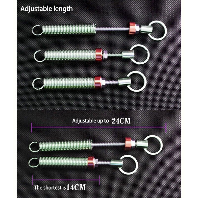 2Pcs Adjustable Automatic Vehicle Car Trunk Boot Lid Lifting Spring Device Auto Parts (Random Color)