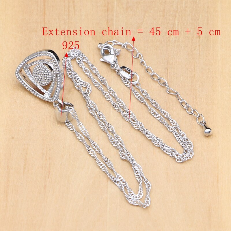 Conjuntos de joyas de plata de ley 925 para mujer, cuentas de perlas rosas, decoración para , joyería de plata, 4 Uds.