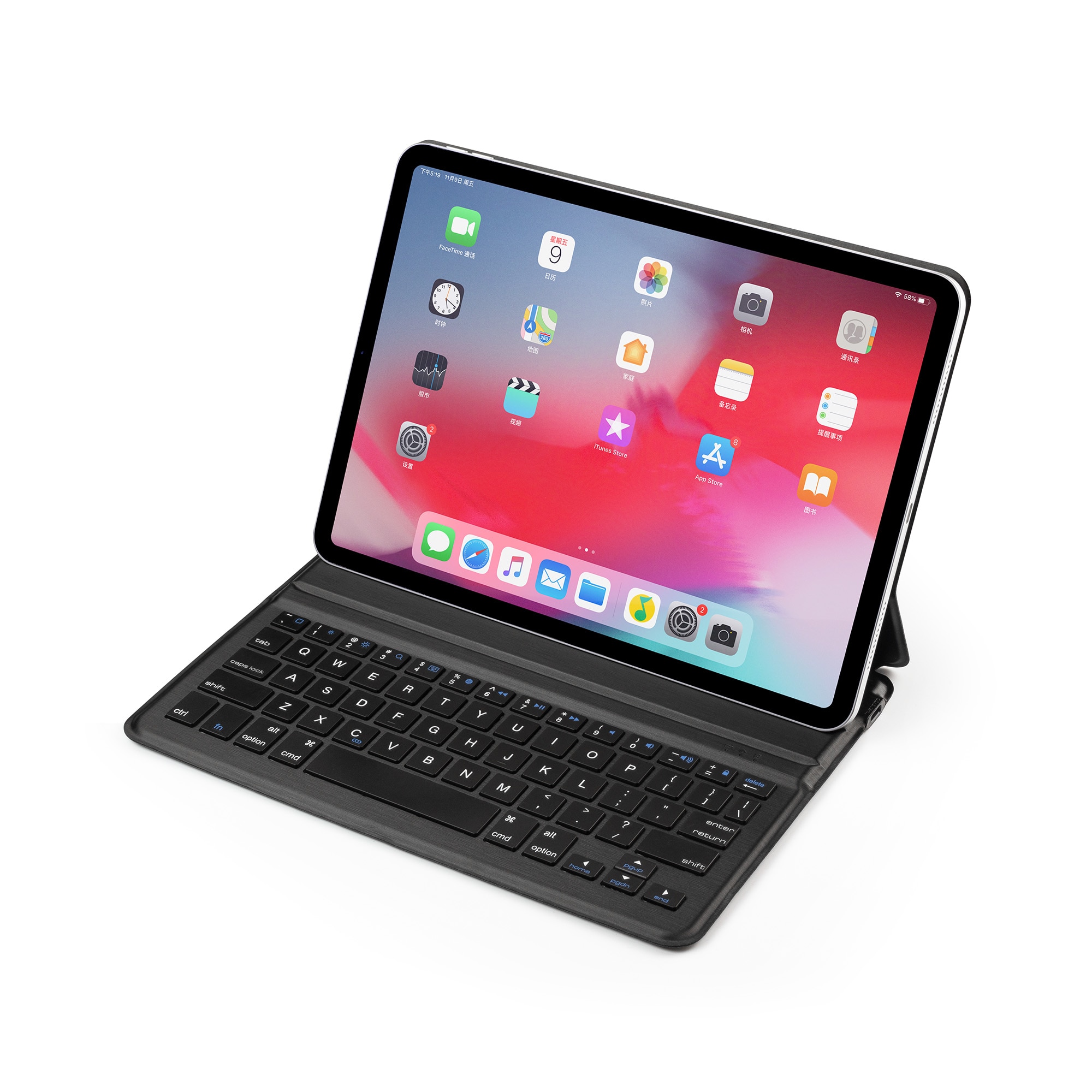 Wireless Bluetooth Keyboard Leather Case voor iPad Pro 11 inch Tablet Toetsenborden Cases Cover
